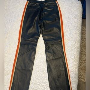 women’s Harley Davidson leather riding pants